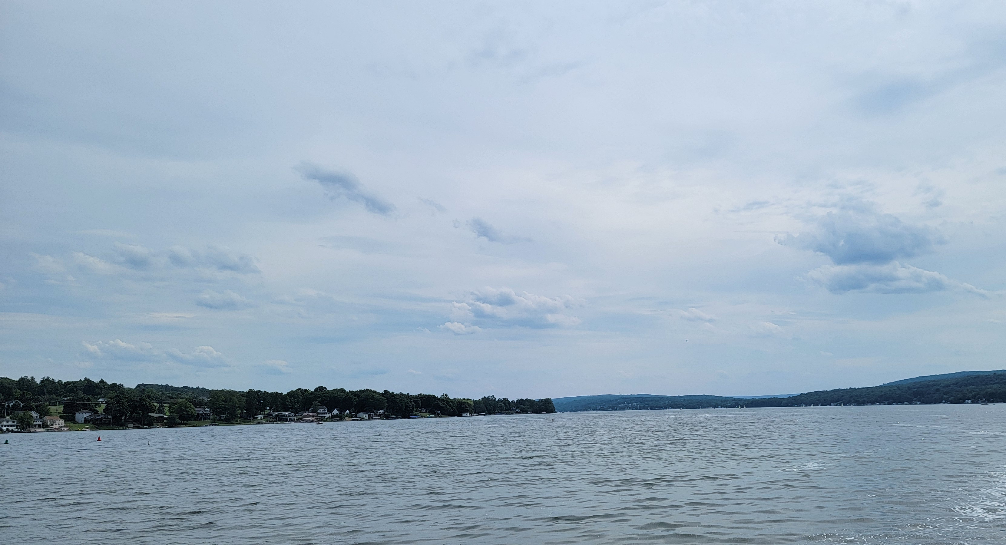 Keuka Lake in the summer